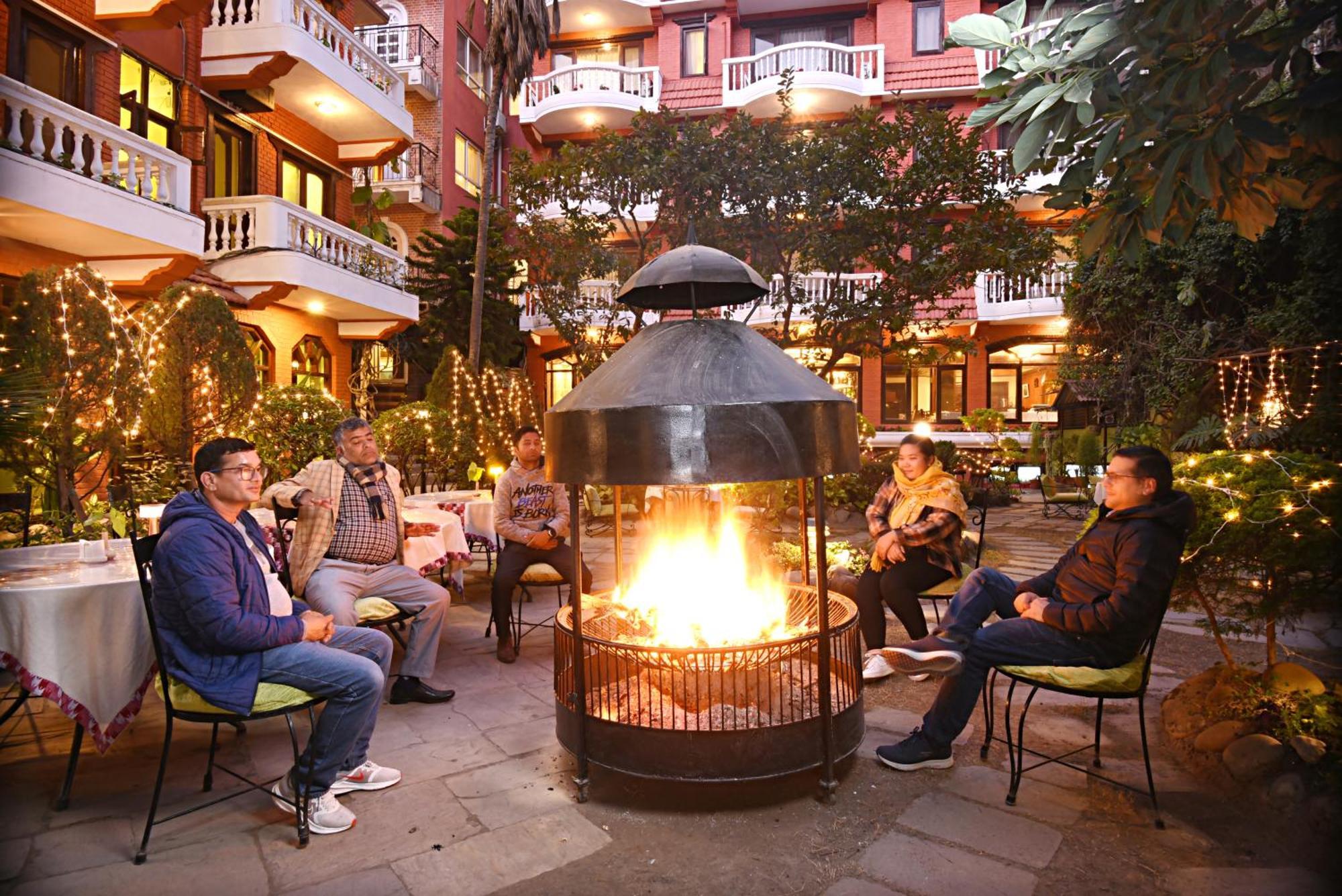 Nirvana Boutique Hotel Kathmandu Ngoại thất bức ảnh