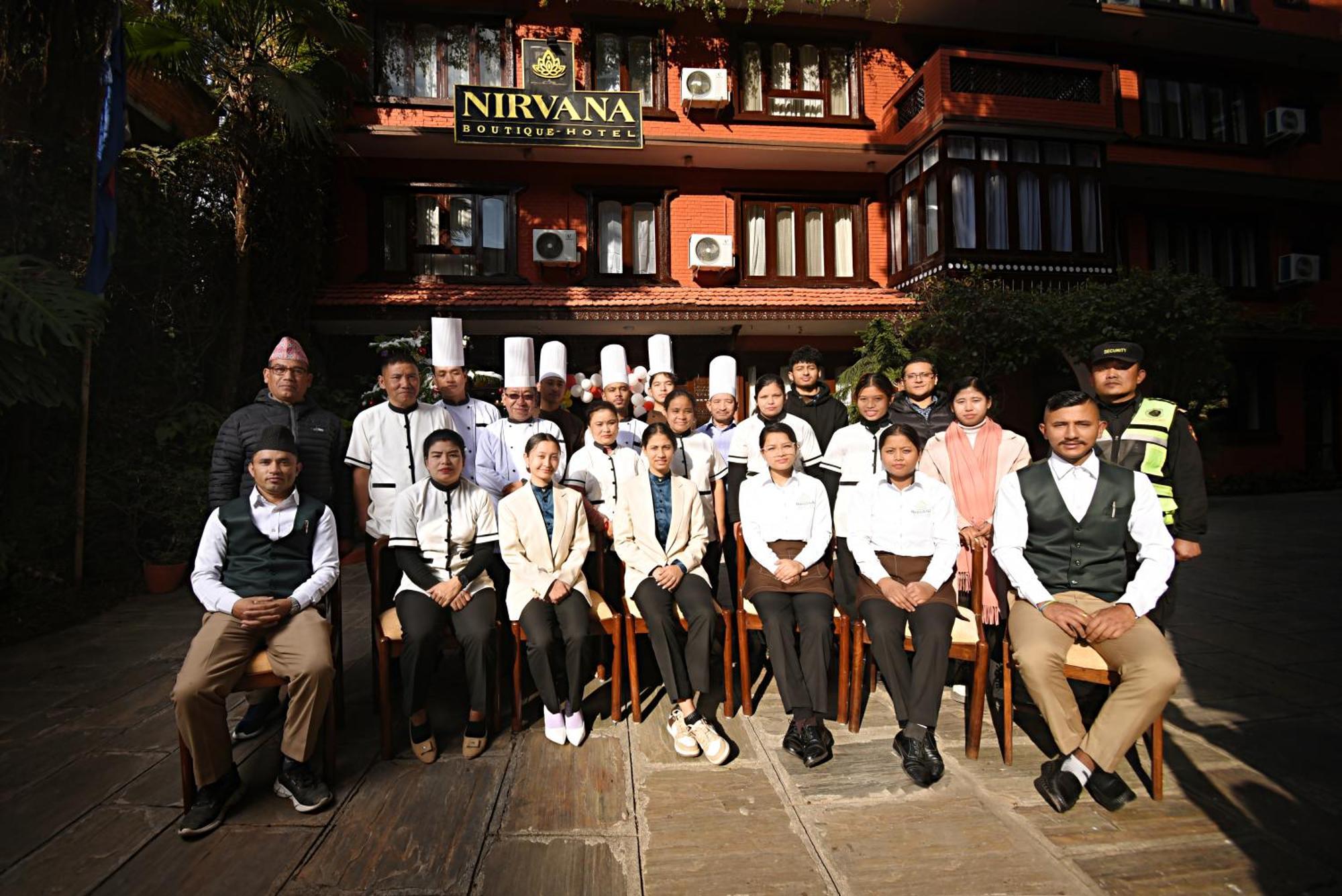 Nirvana Boutique Hotel Kathmandu Ngoại thất bức ảnh